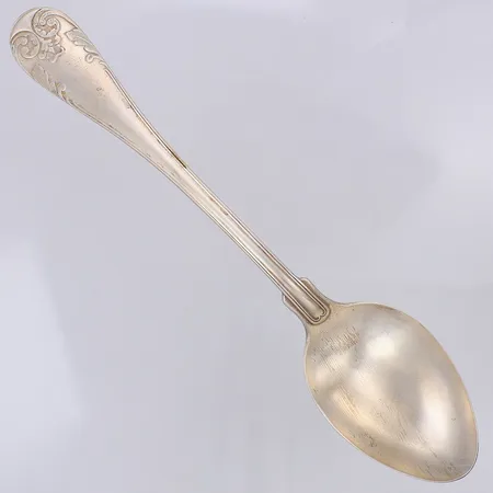 Sked modell Gammal Fransk 18cm, kattfot, silver 830/1000 Vikt: 36,1 g