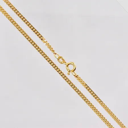 Kedja Pansar längd 50cm bredd 2,2mm Balestra 18K Vikt: 9,9 g