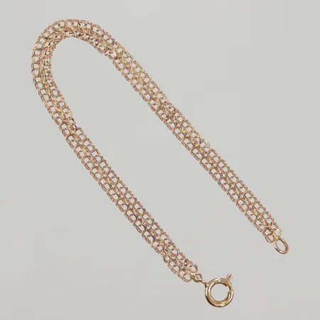 Armband 18cm, bredd 6mm, ojämnheter, defekter, 18K Vikt: 4,1 g