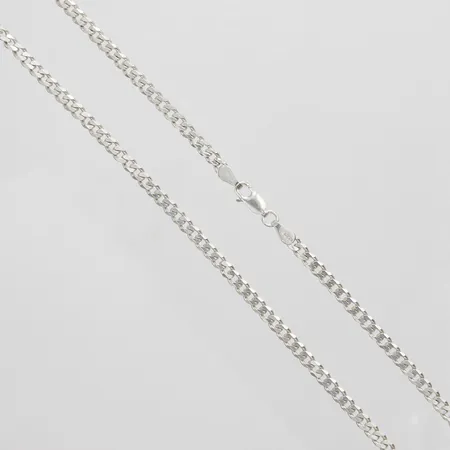 Kedja Pansar längd: 51,3cm, bredd: 3,3mm, silver 925/1000 Vikt: 13 g