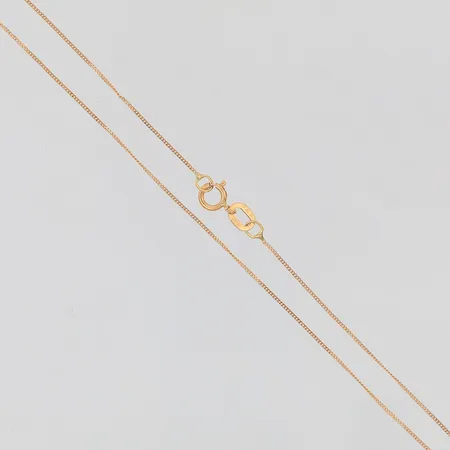 Kedja Pansar längd 36cm bredd 0,6mm Guldfynd, 18K Vikt: 0,6 g