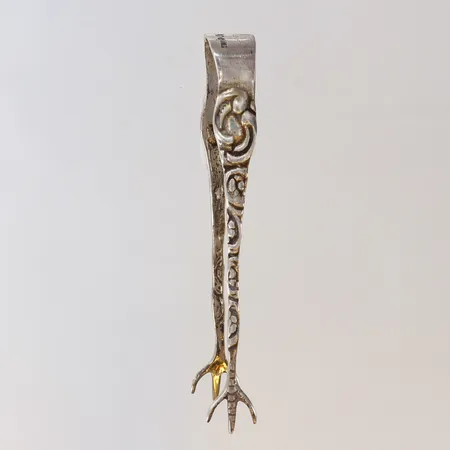Sockertång 8cm gravyr Gewe Silvervarufabriken Ab Silver 830/1000 Vikt: 9,7 g