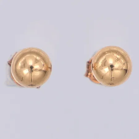 Örhängen kulor ca Ø5mm, 14K Vikt: 0,6 g
