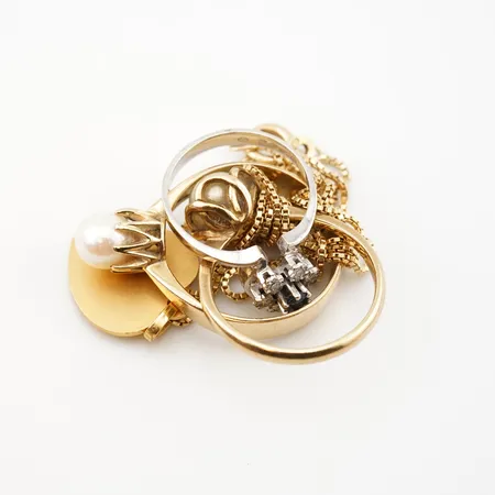 Diverse guld, 18k Vikt: 13,1 g
