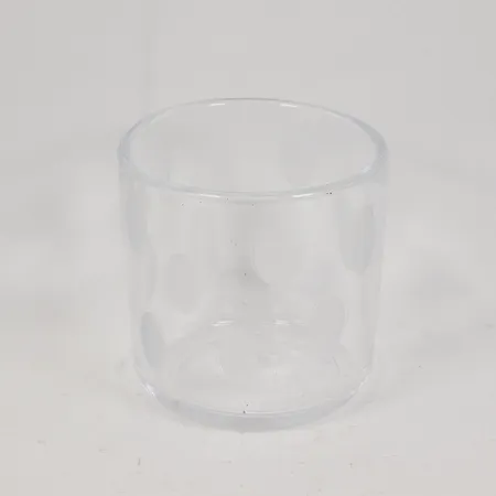 Skål höjd 10cm Ø95mm, glas, signerad Glasskolan i Kosta -06,