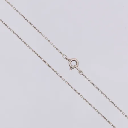 Kedja Ankar längd 47,5cm bredd 1,1mm, kattfot, silver 830/1000 Vikt: 1,4 g