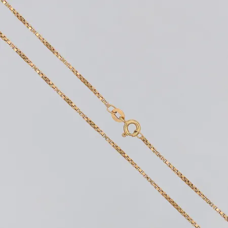 Kedja Venezia längd 42cm bredd 1,3mm, kattfot, 18K Vikt: 5,1 g