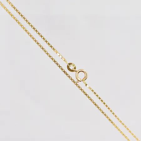 Kedja Venezia längd 60cm bredd 1,2mm 18K Vikt: 7,5 g