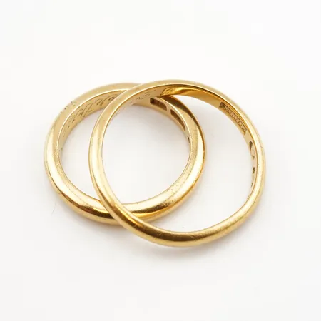 Diverse guld, 20k Vikt: 10 g