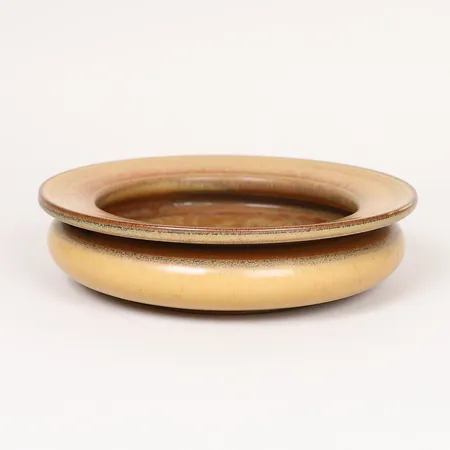 Skål Gunnar Nylund för Rörstrand, 1950/60-tal, harpälsglasyr, signerad, Ø22, höjd 5,5cm, smärre slitage.