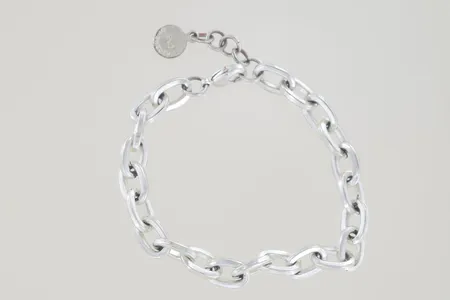Armband ankar längd 18,5 cm bredd 7 mm, Snö Of Sweden