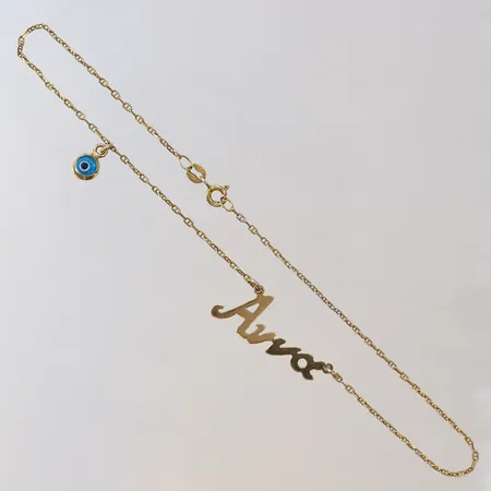 Collier längd 29cm bredd 1-12mm, integrerade hängen trögt lås 14K Vikt: 3,1 g