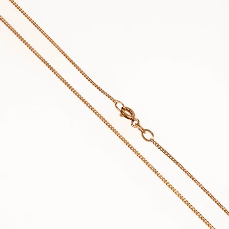 Kedja Pansar längd 50cm bredd 1,1mm, 18K 2,9g. 