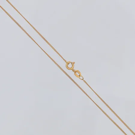 Kedja Pansar längd 42,5cm bredd 1mm Balestra, 18K Vikt: 1,7 g
