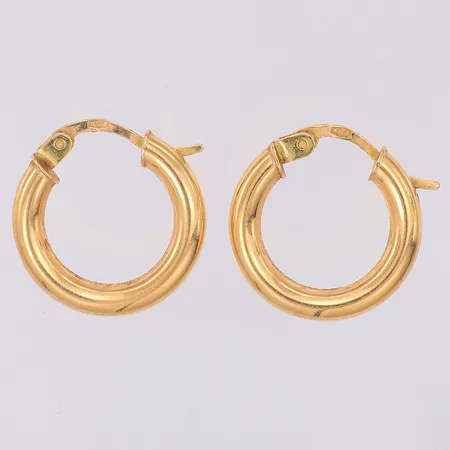Örhängen ca Ø16mm bredd 2,9mm, 18K Vikt: 1,7 g
