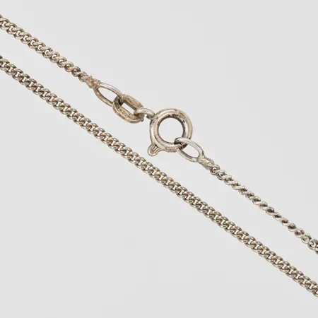 Kedja Pansar längd 38,5cm, bredd 1,5mm, silver 925/1000 Vikt: 2,7 g