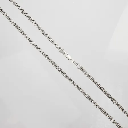Kedja Kejsarlänk längd: 55,5cm, bredd: 4,3mm, silver 925/1000 Vikt: 50,9 g