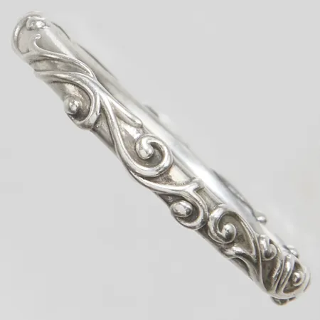 Ring Pandora Regal pattern, stl:19¼ (60), bredd: 2,5-2,7mm, silver 925/1000 Vikt: 2,2 g