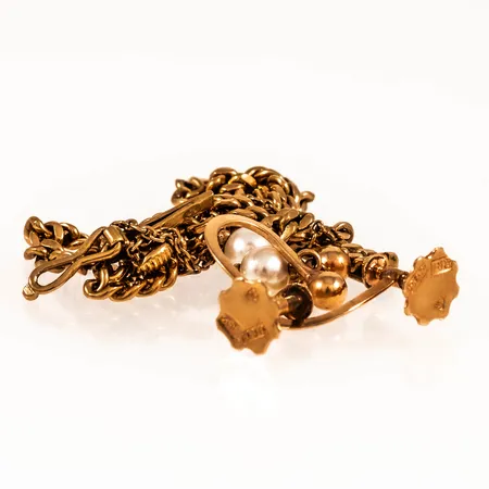 Diverse defekt guld 18K 7,1g.