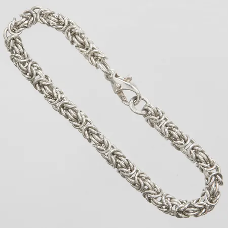 Armband Kejsarlänk längd: 17,5cm, bredd: 4,8mm, silver 925/1000 Vikt: 16,8 g