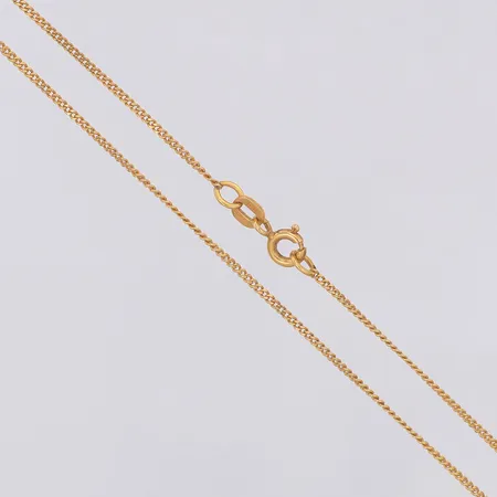 Kedja Pansar längd 44,5cm bredd 1,2mm Balestra, 18K Vikt: 2,6 g
