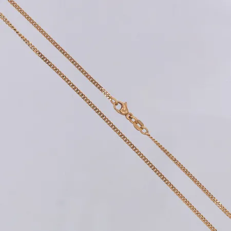 Kedja Pansar längd 69,5cm bredd 1,7mm, kattfot, 18K Vikt: 8,5 g