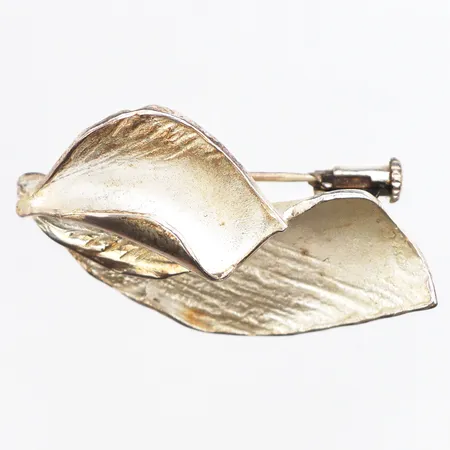 Brocsh, längd ca 3,6cm, bredd ca 21mm, 925/1000 silver. Vikt: 5,4 g