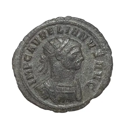 Romerskt mynt Aurelianus (270-275 e.kr. - mördad i Thrakien), brons, Ø22,5 mm, fin kvalitet