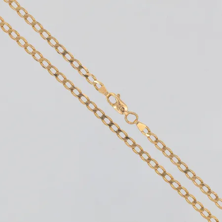 Kedja Pansar längd ca 52,5cm bredd ca 3,1mm Balestra, 18K Vikt: 8,8 g