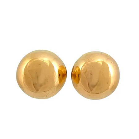 Örhängen klot, 18K guld, Ø7 mm,  Vikt: 1,4 g