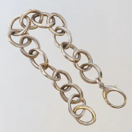 Armband längd 19cm bredd 12mm silver 925/1000 Vikt: 25,9 g