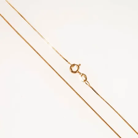 Kedja Venezia längd 38cm bredd 0,6mm, 18K 1,5g. 