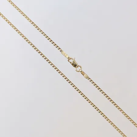 Kedja Marina längd 45cm bredd 1,5mm 18K.  Vikt: 3 g