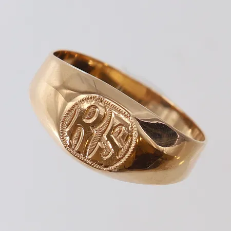 Klackring stl:21¼ bredd 10mm 18K Vikt: 4,2 g