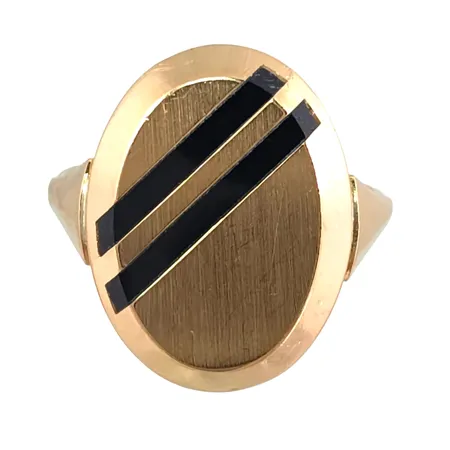 Klackring i 18K guld, svensk kontrollstämpel, stl:17,0 mm, bredd 1,7 - 16,5 mm Vikt: 3,3 g