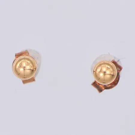 Örhängen kulor ca Ø3mm, 14K Vikt: 0,3 g