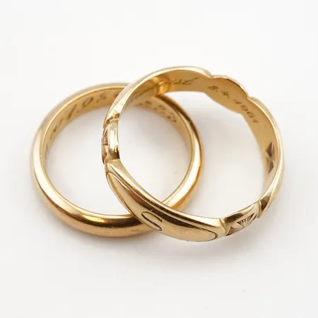 Diverse guld, 18k Vikt: 13,7 g