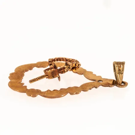 Diverse defekt guld 18K 1,4g. 