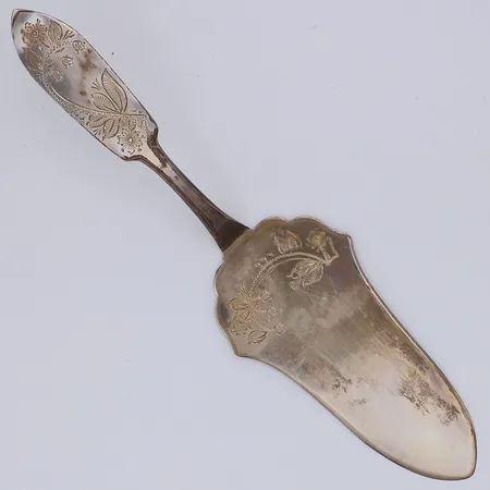 Tårtspade modell Tornedal 21,5cm Falk Sven O 1970, silver 830/1000 Vikt: 51,8 g