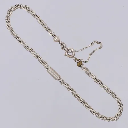 Armband längd 18cm bredd 3,5mm säkerhetskedja, silver 830/1000 Vikt: 5,1 g