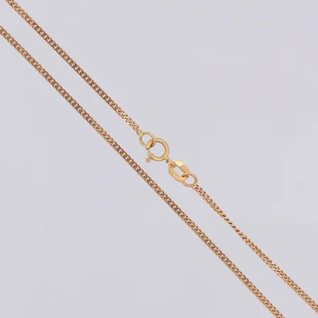 Kedja Pansar längd 40cm bredd 1,4mm Guldfynd, 18K Vikt: 3,1 g