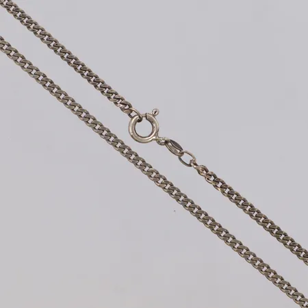 Kedja, Pansar, längd 63cm, bredd 2,6mm, 925/1000 silver Vikt: 11,6 g