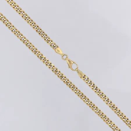 Kedja Pansar längd 48cm bredd 4,2mm, 14K Vikt: 24,7 g