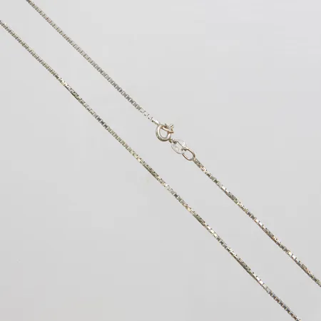 Kedja Venezia längd: 38cm, bredd: 1,1mm, Balestra, vitguld, 18K Vikt: 4,2 g