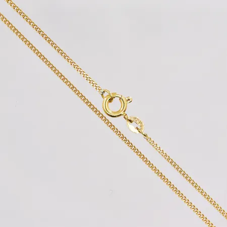 Kedja Pansar längd 60cm bredd 1,1mm 18K Vikt: 3,5 g