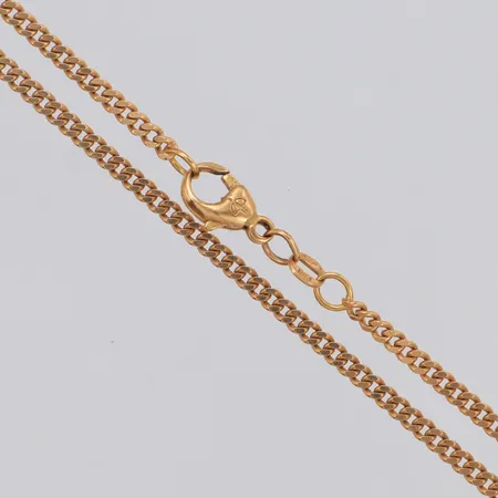 Kedja Pansar Guldfynd längd ca 53cm, bredd 2,4mm, 18K Vikt: 12 g