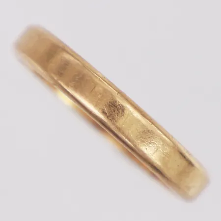 Ring slät stl:20½ bredd 3,4mm, 18K Vikt: 4,7 g