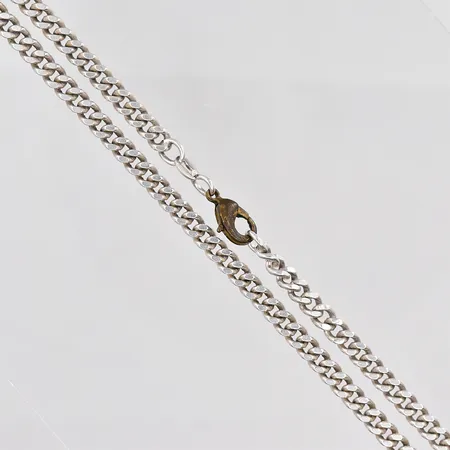 Kedja Pansar längd 50cm bredd 4,2mm metallås GHA silver 925/1000 Vikt: 23,8 g