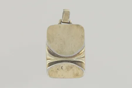 Hänge längd 3 cm bredd 1,5 cm, silver 925/1000 Vikt: 4,5 g