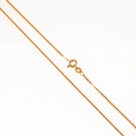 Kedja Venezia längd 42cm bredd 1,0mm, 18K 3,8g. 